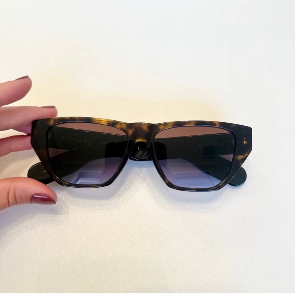 Dior Inside Out 2 54mm Rectangular Sunglasses Col… - image 4